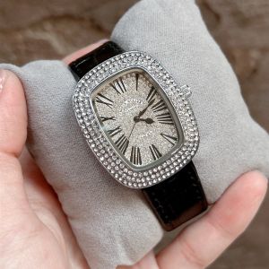 Watchtime นาฬิกาข้อมือประดับเพชร งานเกาหลี ยี่ห้อหรู งานสวย 1:1 พร้อมกล่องหนังแบรนด์แถมฟรี