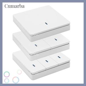 [Cumarba] 433MHz RF không dây điều khiển từ xa chuyển 86 loại tường bảng chuyển đổi Transmitter