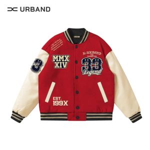 Jaket Varsity Baseball Daily Full Bordir Outerwear A503