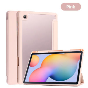 DANYCASE Tablet Case for Samsung Tab S6 Lite 10.4inch P610 / P613 / P615 / P619 / P620 / P625 Auto Sleep Wake Flip Stand Cover With Pencil Holder