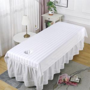 Striped Spa Salon Bed Cover & Anti-Wrinkle Bed Sheet: A Comprehensive Guide
