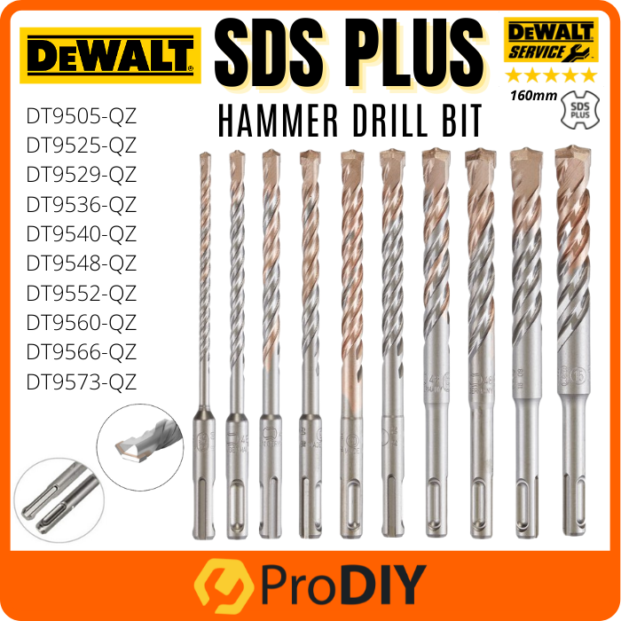 DEWALT SDS PLUS Extreme 160mm Hammer Concrete Cutter Drill Bit 5mm