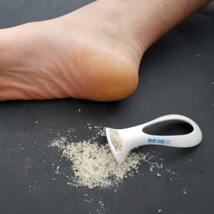 Balgasm Safe Heel Callus Remover – 1 Pack Stainless Steel Exfoliator for Smooth Feet Ergonomic Grip Durable & Safe