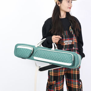 Multi-layer Thickened Billiard Cue Bag 5 Holes 6 Holes Fabric Cue Tube 7 Holes Nine-ball Cue Soft Bag Portable One-half Big Head