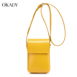 SEA YADOU  กระเป๋าสะพายข้างผู้หญิง กระเป๋าสะพายข้างทรงแมสเซนเจอร์ กระเป๋าใส่โทรศัพท์มือถือ กระเป๋าสะพายข้างทรงแมสเซนเจอร์สำหรับผู้หญิง ทรงใหม่ กระเป๋าสะพายข้างแนวตั้งแบบทันสมัยและอเนกประสงค์ กระเป๋าสะพายข้างทรงเล็ก