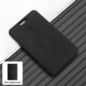 SCH For Changan DEEPAL S05 S07 L07 G318 SL03 NFC Card Car Key Case Cover Liquid Silicone Remote Fob Protector Shell