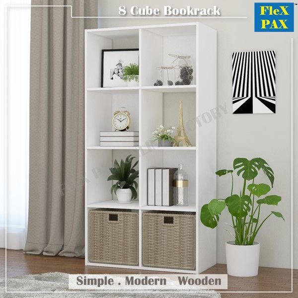 FlexPax Furniture Rak Buku Multipurpose Buku Almari Buku