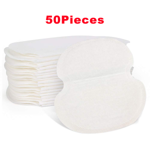 50Pcs Underarm Sweat Pads | Armpit Care | Underarm Perspiration Stickers | Anti Sweat Pads | Made from Absorbent non woven fabric | Super-thin | Scent Shield Absorbing Deodorants