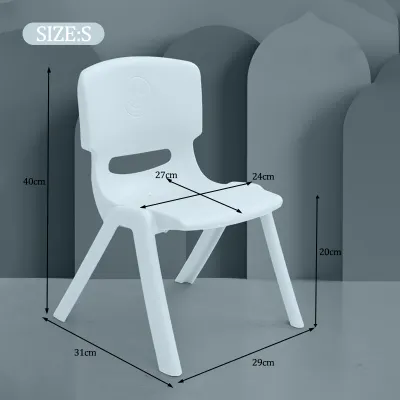 AIMO Chair for kids Stackable Kids Backrest Stool kids chair with back rest Kindergarten classroom chairs small chair