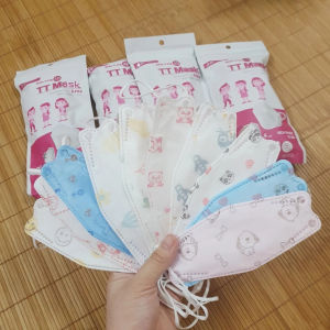 Khẩu Trang Trẻ Em 4D TT Mask KF94 – Combo 2 Túi (10 cái/túi) –  4 Lớp Lọc Khuẩn Mẫu Siêu Dễ Thương