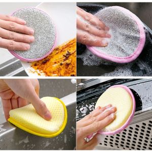 sponge cuci piring 2 sisi halus dan kasar