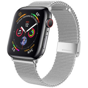 Magnetic Loop Strap compatible with apple watch Ultra 2 49mm strap 41mm 45mm 44mm 40mm 42mm 38mm Stainless steel strap bracelet iwatch series 9 8 7 6 5 4 3 se 2 ultra Wristband