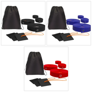 Regulable Sand Volleyballs Courts Line Set Durability Nylon Boundaries Markers Outdoor Use Includes Anchors Storage Bag