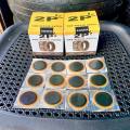Tire patch 40mm vulcanizing repair patches kit and tools for CAR, MOTORCYCLES & BIKE. 