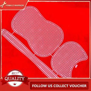 Female Warrior Horseshoe BAG ตาข่ายถักซับผ้าทอพลาสติกตาข่ายอุปกรณ์เสริมกำมะหยี่