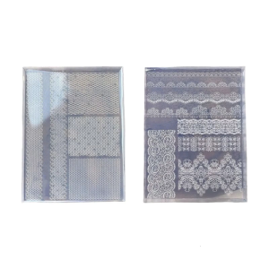 Elastic French Lace Silicone Mold Flexible Nail Art Tools For DIY Nail Decorations And Crafting Accessories