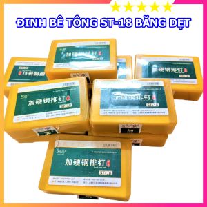 Đinh bê tông ST18 cho máy bắn đinh bê tông ST18 STARKER  máy bắn đinh hơi  hộp 1400 đinh