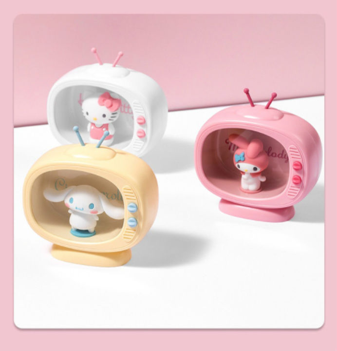 My Melody Mini TV Model Nightlight Bedroom Bedside Sleeping Girl Table ...