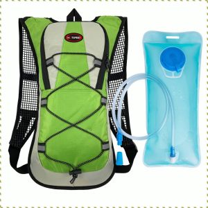 กระเป๋าเป้สำหรับปั่นจักรยาน กีฬา กระเป๋าเป้เดินทาง การเดินป่า ถุงน้ำ ผู้ใหญ่ การปีนเขาเพื่อพักผ่อนหย่อนใจ