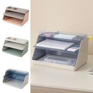 MKEB ทนทานต่อการใช้งาน ที่ใส่แฟ้มกระดาษ การประหยัดพื้นที่ จุได้มาก ที่ยึดไฟล์บนโต๊ะ ที่จัดระเบียบโต๊ะ พลาสติกทำจากพลาสติก ถาดเก็บไฟล์ เครื่องใช้ในสำนักงาน