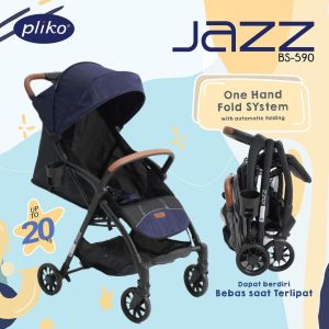 Stroller Pliko 590AL Jazz Kereta Dorong Bayi