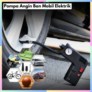 FAST DELIVERY Qiangshen Pompa Angin Ban Mobil Mini Elektrik Portable Handheld Air Compressor