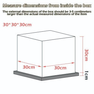 Transparent Acrylic Display For 40813 Cat Popmart Figurine Labubu Zimomo for Shoes Sneakers Jewelry Collectibles Storage 手办展示盒收纳