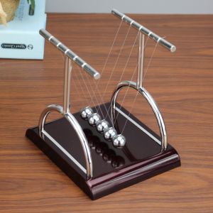 Desktop decoration Early Fun Development Educational Desk Toy Gift Newtons Cradle Steel Balance Ball Physics Science Pendulum