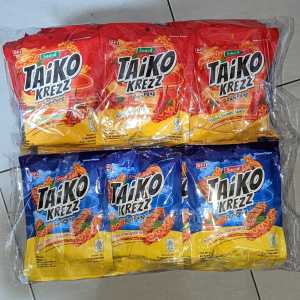 [COD] Taiko Krezz Mini 16g Isi 10 Pcs Mix Rasa Taiko Kemasan Sachet Taiko Sachetan Taiko Krezz Cemilan Viral