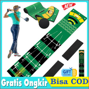 【Dikirim Dlm 24jam】 50*300 CM Karpet Golf Putter Golf Putting Mat Indoor Practice Anti-Slip