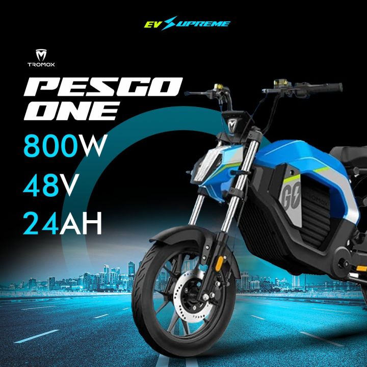 TROMOX PESGO ONE ELECTRIC MOTORCYCLE New Two-Wheel Electric - Main Image