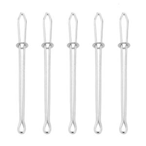 5Pcs Drawstring Threader Elastic Cord Insertion Clip Elastic Rope Drawstring Threader Sewing Tool For Hoodies Clothes