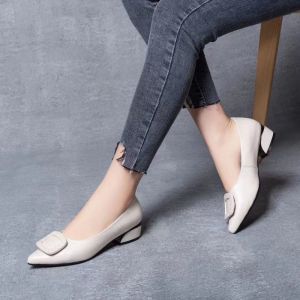 Cusp Black shoes for women korean ladies flat shoes for women slip on black shoes women doll shoes woman elegant new style 2024