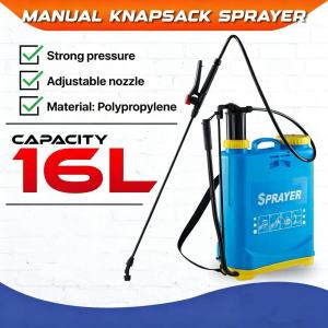 Knapsack Sprayer 2 in 1 Electric Rechargeable Manual Agricultural Sprayer 16L Original Heavy Duty Disinfectant Pesticide Insecticide Garden Spray