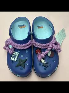 crocs Dép sục nam ngoài trời Naruto Shippuden phiên bản hợp tác dép lê gỗ nhẹ nhàng dép sandal đi chơi.