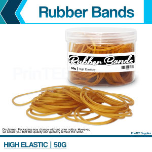 PrinTEE - High Strength 50g Elastic Rubber Band Silicone (Goma)