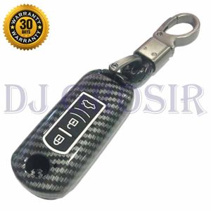 Case Carbon Smartkey Cover Key Kunci Mazda 6 3 Tombol