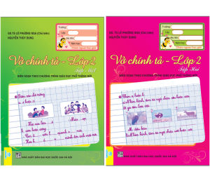 Sách - Combo 2 cuốn Vở Chính Tả Lớp 2 (Biên soạn theo CT GDPT mới) - ndbooks