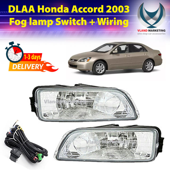 Complete LED Fog Light Kit For 2022-2024 Honda Civic - Includes Lamps, Switch & Wiring