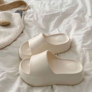 Dép nữ quai ngang đế cao 5cm eva siêu nhẹ êm chân dép bánh mì nữ DL325 iDép (TĂNG 1 SIZE)