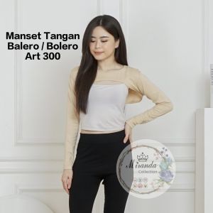 Miranda Ms300 Manset Balero Sambung Tangan Panjang Handsock Rayon