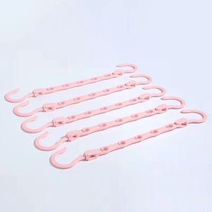 Multi functional clothes hanger clothes hanging support clothes drying rack wardrobe student dormitory storage and organization
