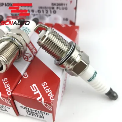 Bộ 4 Cái Bugi Denso Iridium Chân Ngắn Ren 14 Dùng Cho Toyota Vios Đời Cũ Và nhiều dòng xe ô tô khác ở mô tả 90919 - 01210