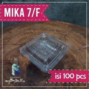 MIKA KUE BR 7 ISI 100  MIKA KUE UK. 7  MIKA 7  MIKA NASI KUNING  MIKA KOTAK MINI