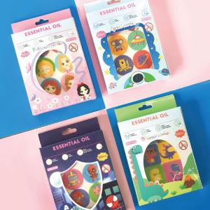 INDO - Stiker Nyamuk Untuk Bayi 24 PCS / Natural Patch Motif Karakter