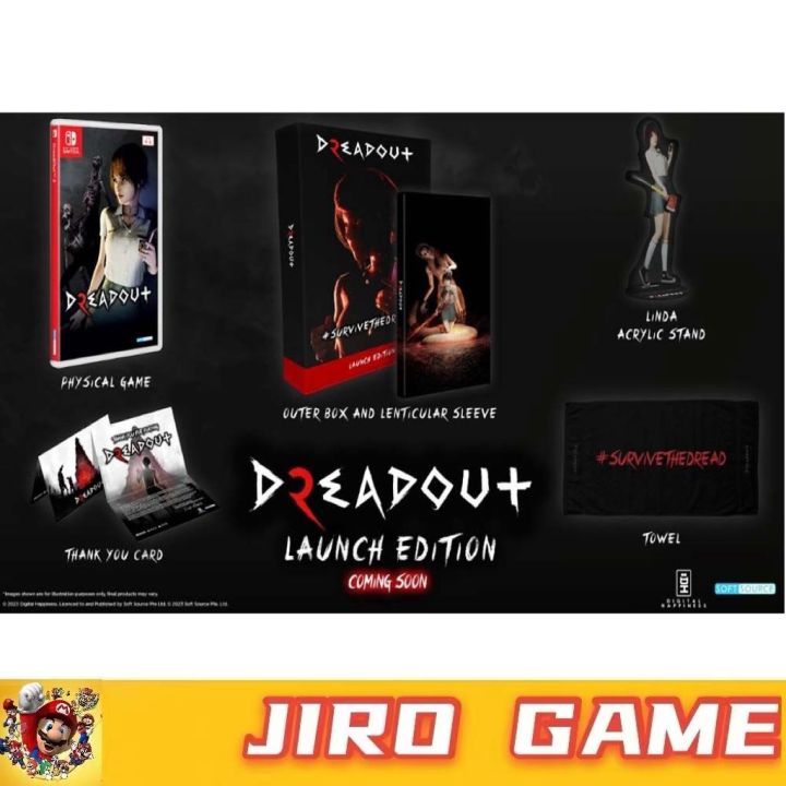 Dreadout Survive The Dread - Launch Edition Switch Asian New
