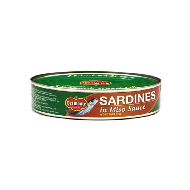 Del Monte Sardines In Miso Sauce 7.5oz (215g) 