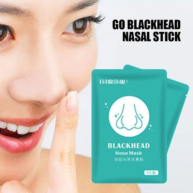 [Charming women] Nose Blackhead Remover Mask Acne Deep Cleansing Patches Nasal Sticks Nose Skin