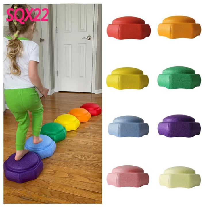 AAYEYIH Balance Obstacle Stepping Stones Foam Sensory Game Epp Stepping ...