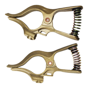 Industrial 300A/500A Welding Ground Clamp with Spring for Enhances Performances and Reliability for Workshop Welding